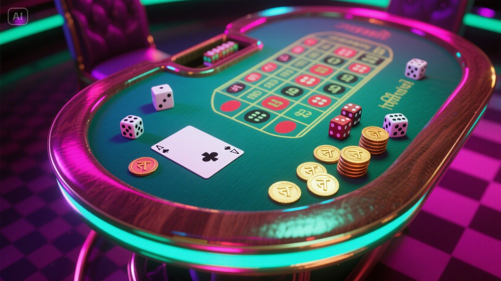 Casino 3Dice desktop and mobile interfaces